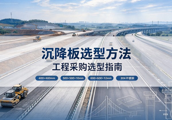 汕尾沉降板选择方法