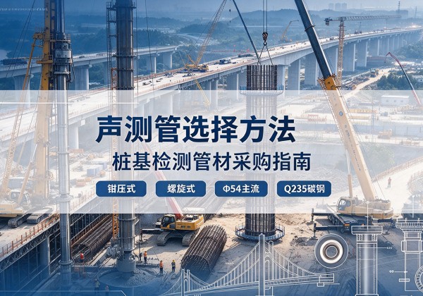 汕尾声测管选型标准