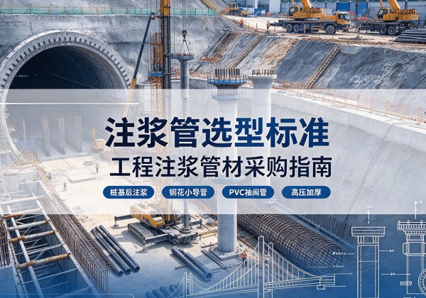 汕尾注浆管选型标准